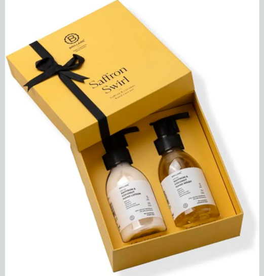CRED - Brillare Saffron Swirl Hand Care Kit (1*2)