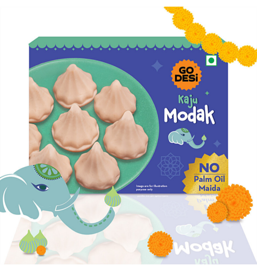 Bigbasket - Go Desi Kaju Modak 180g