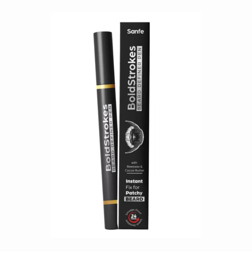 Click to enlarge Zepto - Sanfe BoldStrokes Beard Definer Pen for Patchy Beard