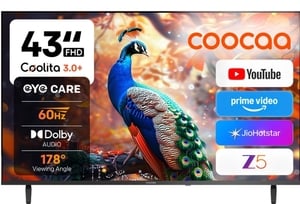 coocaa S4U Plus 43Inch FullHD Smart LED TV