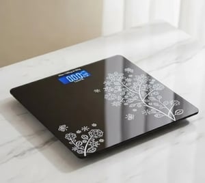 RiDiGo Weight Machine For Human Weight Digital Weighting Scale Black