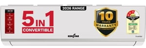 Kenstar 2026 Model 1.5Ton 3Star Split Inverter 5 in 1 Convertible AC