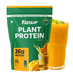 Fast & Up Plant Protein - Alphonso Mango - 25 Servings 1Kg