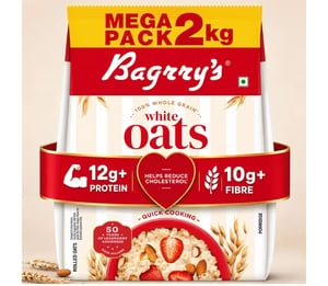 Bagrry's 100% whole Grain white Instant Oats