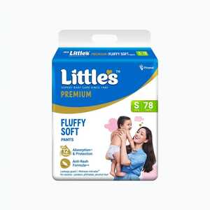 Little's Fluffy Soft Baby Diaper 78 Pants