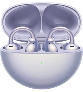 Huawei Freeclip, Open-ear design, Al Clear Call, Long Battery Life, Dual-Device Connections Bluetooth Headset (Purple, True Wireless)