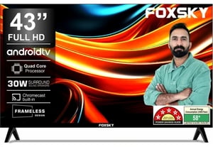 Foxsky 43 Inch Full hd Led smart Android Tv
