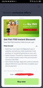 SuperMoney × BigBasket: Get ₹150 BigBasket Discount Voucher