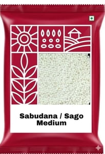 Sabudana Medium / Sago 1Kg (Value 365)