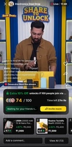 ’Electronics Deal Drop’ on Flipkart Live 
Extra 10% on Power Banks
