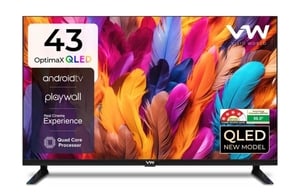 Click to enlarge VW OptimaX Series 109cm 43inch Qled Full HD Smart Android Tv