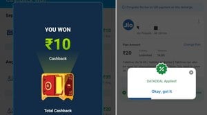 Paytm Mobile Recharge Offer - ₹10 cashback on minimum recharge of ₹19