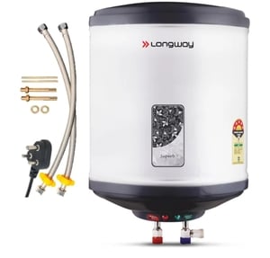 Longway 25L Storage Water Geyser 5 Star Rating Ss tank with Anti Rust Coating