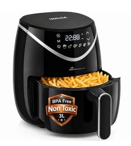 Click to enlarge Inalsa Nutri Fry Digital, 1200W, Touch Screen, Bake, Roast, Reheat Air Fryer 3L (Lowest)