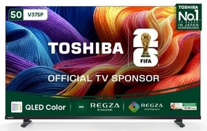 TOSHIBA V37SP 126 cm (50 inch) QLED Full HD Smart VIDAA TV 2026 Edition with QLED Color, REGZA Engine, REGZA Intelligence+, Game Mode, REGZA Power Audio, Designed in Japan (50V37SP)