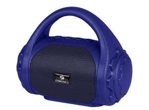 ZEBRONICS Zeb-County (Blue) 3 W Bluetooth Speaker (Blue, Mono Channel)