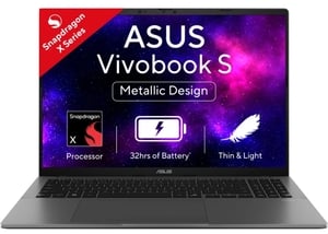 Click to enlarge ASUS Vivobook S16 OLED Snapdragon X (16 GB/512 GB SSD/Windows 11 Home)(16 Inch, Matte Gray, 1.74 Kg)