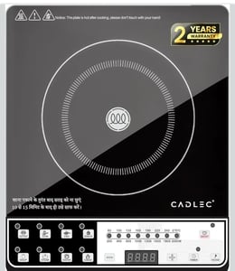 Click to enlarge CADLEC CookEase 2000W Induction Cooktop | 2-Year Warranty | Black