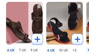 Paragon Footwear at Upto 79% Off Instamart