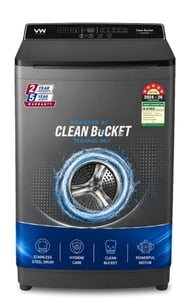 VW 8 kg Fully Automatic Top Load Grey (V8 TurboWash)