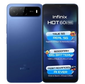 Infinix HOT 60i 5G (Shadow Blue, 128 GB) (4 GB RAM)
