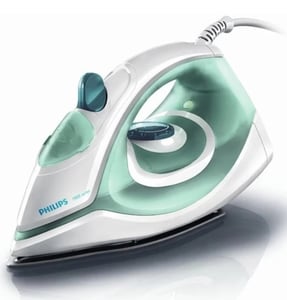 Click to enlarge PHILIPS GC1903/21 1300 W Steam Iron (White and Green)