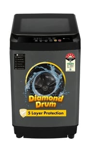 Click to enlarge realme TechLife 7 kg 5 Star Rating Fabric Safe Wash Fully Automatic Top Load Black, Grey (RMTL705NNNEG)