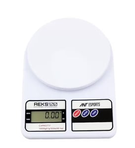 Ant AEKS100 Digital Kitchen Weighing Scale (10kg,LCD Display, White) on Instamat