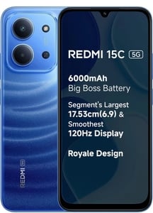REDMI 15C 5G (Moonlight Blue, 128 GB) (4 GB RAM)