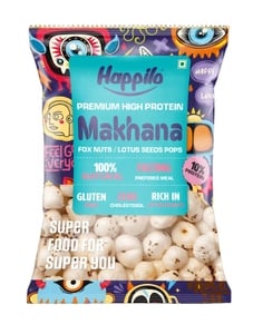 Happilo Premium All Natural Fox Nuts (Phool Makhana) 100 Gram on Instamart: