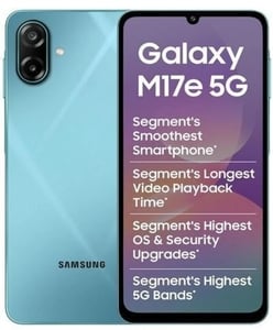 Samsung Galaxy M17e (Blitz Blue, 128 GB) (4 GB RAM)