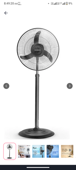 Longway pedestal fan