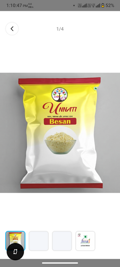 Click to enlarge Besan 500 gm @38