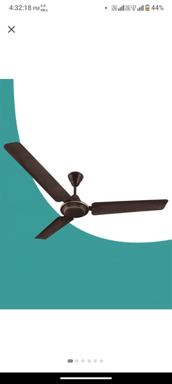 Click to enlarge Ceiling fan 1200 mm with 3 star energy saving