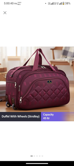 Click to enlarge Wheel duffle bag (strolley)