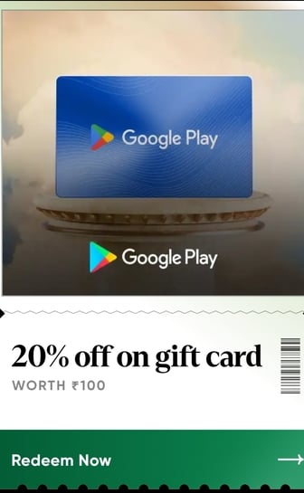 Cred Jackpot Apple & Google Play Store GC 100 at 80