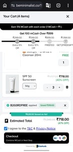 [Mial Deal] Minimalist SPF 50 Sunscreen @ ₹239 Each (Buy 2 Get 1 Free)