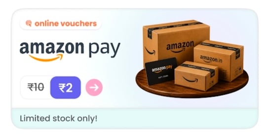 Amazon Pay Gift Card 80%off