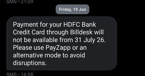 Any working QR code method / workaround for HDFC Credit Card advance bill payment post-Billdesk?