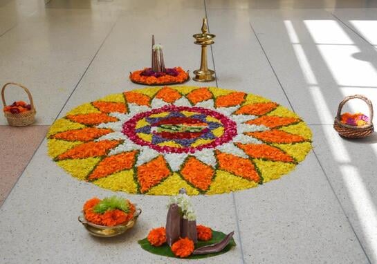 Pookalam decorations (Onam celebration) upto 87% off in Delhi and other places