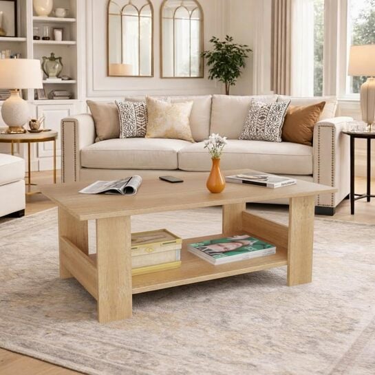Spyder Craft MDF and Particle board center Table (better check reviews too first)