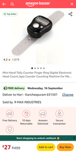 Hand Tally Counter