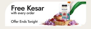 Kapiva : Free Kesar with every order. (Offer ends tonight)