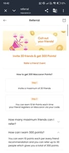 Maccaron: Get ₹301–₹330 Products for Just ₹1 Using Referral Points