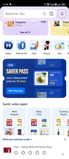 Jiohostar x instamart order 50 off on 199+order