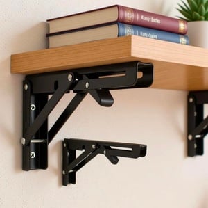 ks-folding shelf bracket-20 cm 20 Shelf Bracket (lowest)