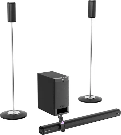 Zebronics Juke BAR 9535 525W Soundbar, Dolby Audio, 5.1 CH Surround Sound