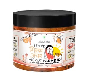FARMDIDI Mixed pickle 150gm on Instamart
