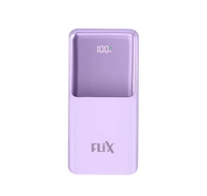 FLiX by Beetel P125 Ultra Charge Power Bank, 20000mAh, 22.5W (Purple) on Instamart