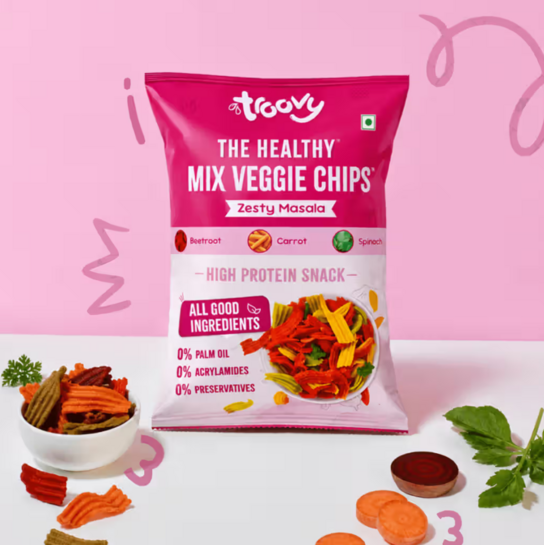 Instamart - Troovy Healthy High Protein Chips & Triangles